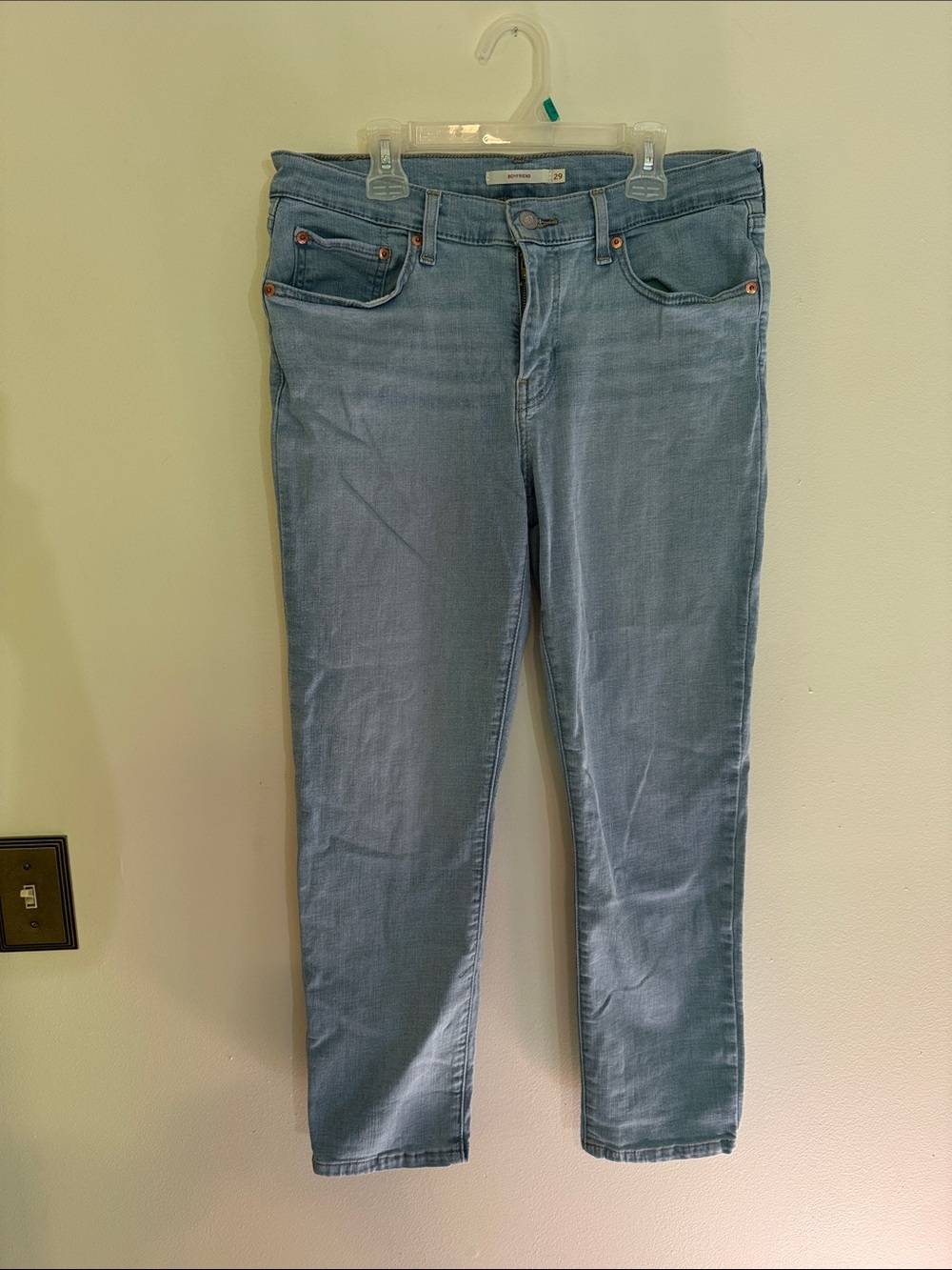 Levi's Light Blue Skinny Jeans